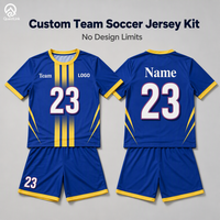Ensemble de maillots de football personnalisés QuestLink, sublimation intégrale, séchage rapide, respirant, maillot et short de football, uniforme d'équipe, OEM