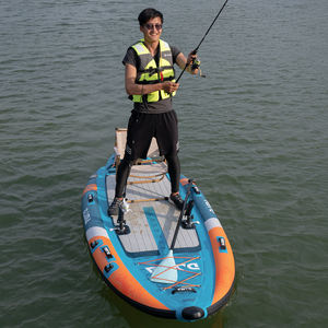 เรือคายัคพองลมสำหรับตกปลา ยี่ห้อ OEM รุ่น Ocean Inflatable Kayak <span class=keywords><strong>De</strong></span> Pesca สำหรับ 2 คน แบบสปอร์ต ใช้เทคโนโลยี Drop Stitch พร้อมที่ปั่นเท้า ทำจากพลาสติก ใช้สำหรับตกปลา หรือเป็นกระดาน <span class=keywords><strong>SUP</strong></span> - Product Image 1