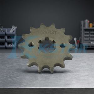 เฟืองหน้าเคสตาร์(โลหะ) สำหรับรถจักรยานยนต์ยามาฮ่า วายบีอาร์ 125 14T - Product Image 3