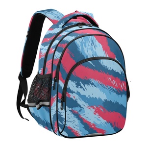 Colorful Stripe Design Wholesale Fashion <b>Waterproof</b> <b>Backpack</b> Unisex Large Capacity High Quality Low Price <b>Backpack</b> - Product Image 2
