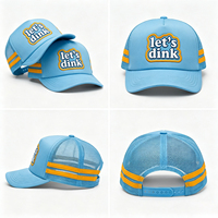 Gorra Deportiva Clásica con Logotipo Bordado Personalizado, Gorra Trucker de 5 Paneles con Visera Curva Vintage, Transpirable, de Espuma y Malla