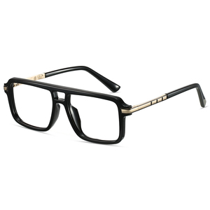 2025 biểu tượng tùy chỉnh TR90 Eyewear For Men Chống ánh sáng màu xanh máy tính Kính mắt bán buôn nhà sản xuất hình chữ nhật khung quang học - Product Image 6