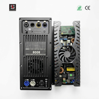 Système audio de scène professionnel de haute qualité 8008 Sub 18 pouces 2400W RMS pour concerts en plein air Lasesound CE RoHS