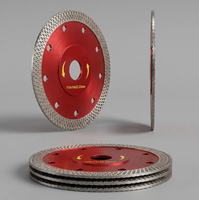 Disque de découpe diamanté pour quartz, à bord turbo, qualité supérieure, séchage rapide, utilisation humide