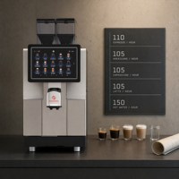 Mesin Kopi Toko Swalayan dengan Dua Penggiling Terintegrasi Kontrol Suhu PID untuk Penggunaan Kedai Kopi