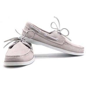 Chaussures plates en daim gris à <span class=keywords><strong>plateforme</strong></span>, style <span class=keywords><strong>mocassin</strong></span>, confortables, à lacets, pour <span class=keywords><strong>homme</strong></span>, femme et enfant, printemps - Product Image 2