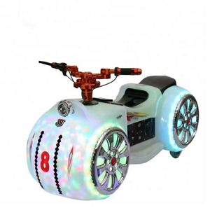 Guangzhou Supplier Colorful LED Lights PVC Kiddie Car Bumper Inflatable Amusement Park <b>Battery</b>-Powered <b>24V</b> 5-Person Capacity - Product Image 5
