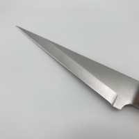 Couteau à filet avec manche en bois de rose 5cr15MOV couteaux à os en acier inoxydable pour poisson volaille viande poulet couteau à désosser