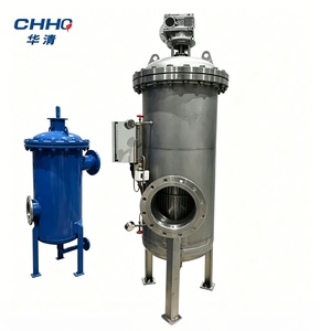 Filtre vertical autonettoyant en <span class=keywords><strong>acier</strong></span> au carbone/<span class=keywords><strong>acier</strong></span> inoxydable, équipement <span class=keywords><strong>de</strong></span> filtration d'eau à rinçage automatique - Product Image 4