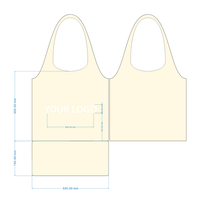 Bolso de Mano Dos en Uno con Diseño Personalizado con Temática Oceánica, para Regalos, Recuerdos de Playa, Promociones de Boutique, Compras de Verano