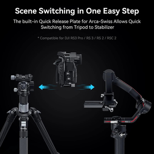 Kit de soporte SmallRig para <span class=keywords><strong>Panasonic</strong></span> G9 II/<span class=keywords><strong>S5</strong></span> II/<span class=keywords><strong>S5</strong></span> IIX con mango superior, abrazadera para cable y sistema de liberación rápida Arca-Swiss integrado 4024 - Product Image 4