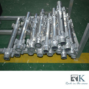 Customized <b>Red</b> Carpeted Finish Stage Portable Stage Platform Supply - Product Image 6