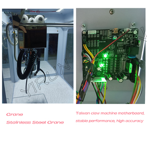 Mini máquina de grúa de garra al por mayor de fábrica, <span class=keywords><strong>juego</strong></span> de arcade de caramelo que funciona con monedas en inglés, juguete barato de aleación de Zinc y Metal para Malasia - Product Image 2