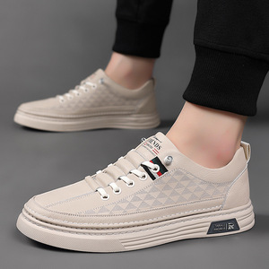 Tabau Andre Men's Canvas Slip-On Casual Shoes Round Toe Mesh Lining <b>Rubber</b> Outsole Anti-Slip Walking Style Shoes - Product Image 2