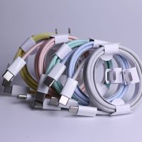 Câble de charge rapide USB pour iPhone Cordon de chargeur de synchronisation de données 1M 2M pour iPhone/iPad/Macbook Pro Air