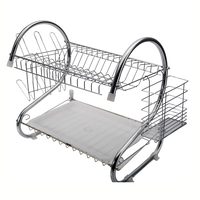 Bol égouttoir de vaisselle en acier inoxydable, couleur argent, bon marché, vente en gros, pour la cuisine