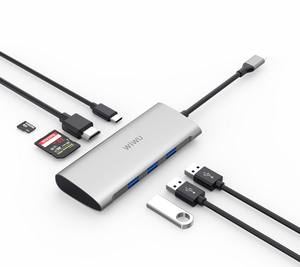 <span class=keywords><strong>WIWU</strong></span> Alpha A731 3*3.0 USB + SD Card + TF Card + H-DMI + PD อะแดปเตอร์สำหรับชาร์จเร็ว - Product Image 4