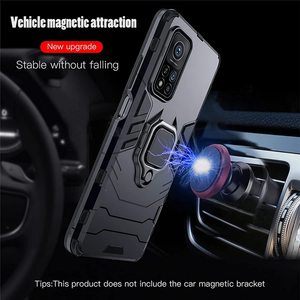 Coque de téléphone magnétique avec anneau de doigt en métal 360 pour Xiaomi MI <span class=keywords><strong>POCO</strong></span> C40 <span class=keywords><strong>M4</strong></span> X4 X3 GT 4G 5G <span class=keywords><strong>M3</strong></span> C31 X2 F3 - Product Image 4