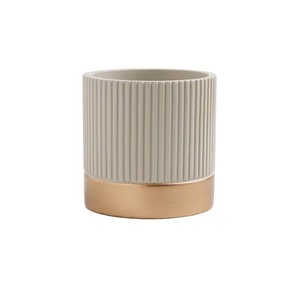 Pot de fleurs <span class=keywords><strong>en</strong></span> ciment Morandi, forme cylindrique côtelée, taille personnalisée, <span class=keywords><strong>pas</strong></span> <span class=keywords><strong>cher</strong></span>, pour plantes d'intérieur et d'extérieur, cactus, succulentes, décoration de jardin - Product Image 1