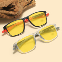 Lunettes anti-lumière bleue avec monture souple en PC pour améliorer le sommeil, protéger des lumières nocives, réduire la fatigue oculaire et les maux de tête