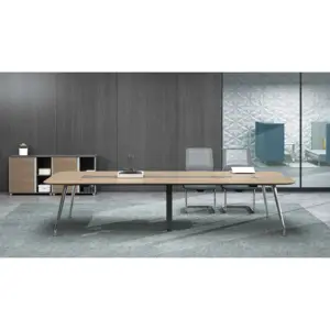Modern Executive Office Furniture Commercial Boardroom Long Conference Table