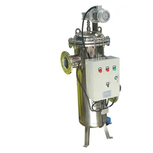 8'' Automatic self cleaning filter with 150 micron mesh screen for removal of solid particles