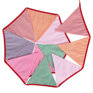 <span class=keywords><strong>Guirnalda</strong></span> de <span class=keywords><strong>Banderines</strong></span> Triangulares, 12 Piezas de Banderas de <span class=keywords><strong>Tela</strong></span> de Algodón para Fiestas de Cumpleaños, Baby Shower, Decoración de Interiores y Exteriores - Product Image 5