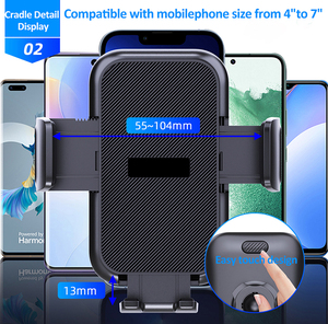 High Quality Accesorios Celular Car Phone <strong>Holder</strong> 360 Rotation Mobile Stand Phone <strong>Holder</strong> Car Cellphone Mount for Car Dashboard - Product Image 2