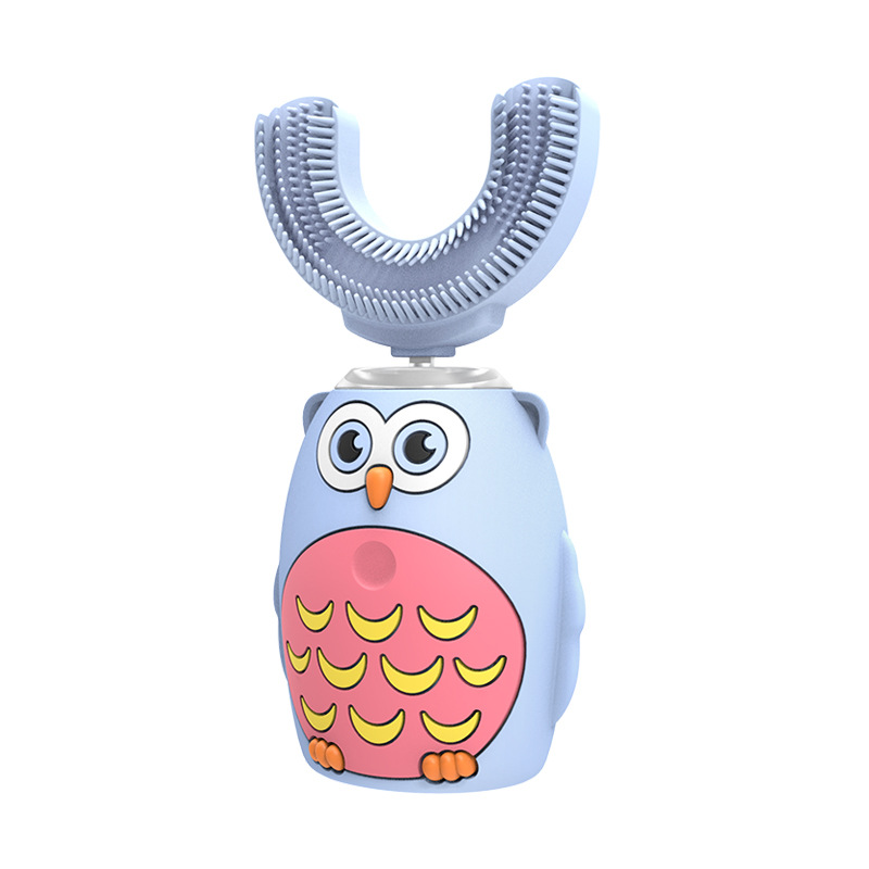 Высококачественная u-образная электрическая Силиконовая зубная щетка на заказ