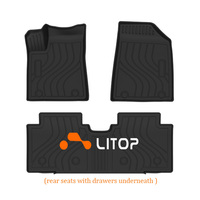 Tapis de sol de voiture sur mesure pour Geely EX2 Xingyuan 2024 2025 2026, tapis de sol 3D en TPE, tapis de coffre, coussin de dossier, tapis de sol, moquette de voiture