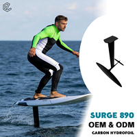 Hydrofoil en fibre de carbone pour aile avant 835 cm² AR 9.5, modèle 2026, pour Pump Foil, Surge 890, G82, G90, Mast Axis - Vente en gros, personnalisé, OEM, ODM