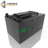 Cabine de protection intelligente pour soudage au laser à fibre, nouvelle génération, pour structures en acier, avec niveau de sécurité élevé et extracteur de fumée intégré