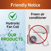 Chine Économie d'énergie 4 tuyaux d'eau réfrigérée Conduit dissimulé horizontal Fcu Fan Coil Unit pour la construction de bâtiments scolaires