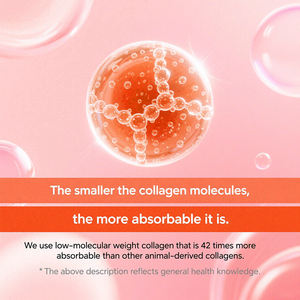 Péptidos de Colágeno de Granada de Marca Privada de Alta Calidad, Barra de Gelatina de Colágeno Esencial, Apoya la Salud de la Piel, el Cabello y las Uñas - Product Image 4