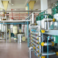 Usine complète de processus d'huile de germe de tournesol/graines de coton/blé/maïs 100tpd 200tpd 300tpd