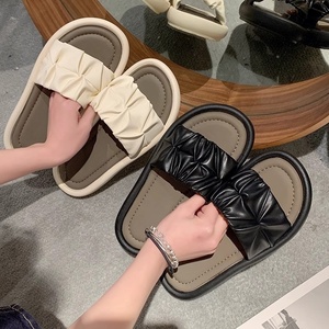 Sandalias de Plataforma Planas de Moda para Mujer, Estilo Casual, para Verano, con Suela Gruesa, Sandalias de Primavera - Product Image 3