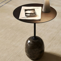 Table console en marbre de luxe moderne - Taille et couleur personnalisables - Meubles de salon