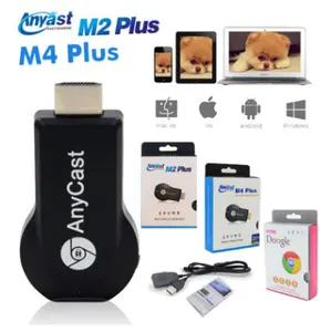 AnyCast-clé récepteur multimédia M9 Plus M2 Plus et M4 Plus, wi-fi, dongle Airplay, compatible IOS, dongle sans fil
