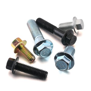 Din6921 M6 M8 <span class=keywords><strong>M10</strong></span> M12 DIN 6921 Carbon Thép Mạ Kẽm Thép Không Gỉ Hình Lục Giác Mặt Bích Bu Lông Cấp 4.8 8.8 10.9 12.9 - Product Image 3