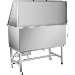 大きなサイズのカスタム犬のグルーミング浴槽ステンレス鋼の犬の浴槽 - Product Image 6