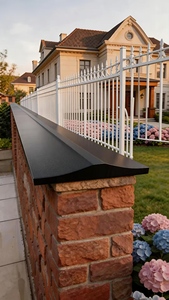 Revêtement mural en aluminium en forme de chapeau officiel, 281 mm, épaisseur 2,2 mm, <span class=keywords><strong>pour</strong></span> mur de clôture - Product Image 1