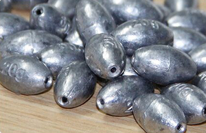 オリーブ釣りリード重量0.5 G-9G釣りリードシンカーダイカスト - Product Image 5