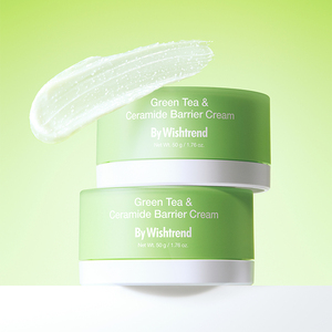 Crema restauradora de barrera de humectación con agua de té verde y complejo de ceramidas para fortalecer la piel seca y sensible - Product Image 1