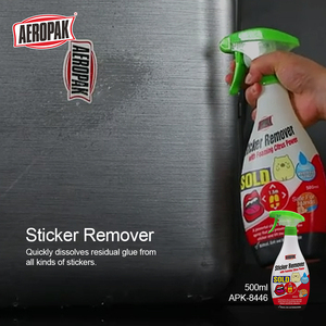 Aeropak 500ml botella coche vidrio pegatina pegamento agente de disolución etiqueta adhesiva removedor Spray para eliminar residuos de cinta - Product Image 2