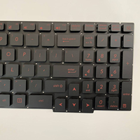 Keyboard Laptop LED Nirkabel Baru Gateron US Layout untuk GL553 GL553V GL553VD GL553VE GL753 GL753V GL753VD GL753VE GL753VW