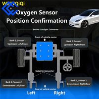 Sonde d'oxygène O2 d'origine pour voitures japonaises Toyota, Mitsubishi, Honda, Hyundai, Mazda, Nissan, sonde lambda O2