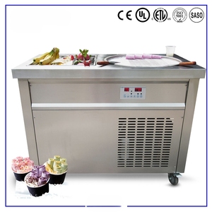 Máquina Comercial para Helados en Rollo con Certificados de <span class=keywords><strong>Precio</strong></span> de Fábrica, con 6 Tanques de Toppings y Refrigeración, Certificación CE - Product Image 1