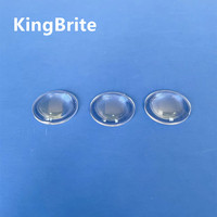 Lentille plano convexe 23mm lentille plastique pmma zoomable pour lumière led