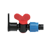 Meilleure vente 16mm goutte à goutte vanne connecteur d'eau Irrigation arrosage en plastique Mini vannes