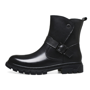 Botas de Cuero Genuino para Parejas, Tallas Grandes, Diseño Moderno, Suela Resistente, Suaves y Cómodas, Disponibles, Se Aceptan Pedidos Personalizados - Product Image 4